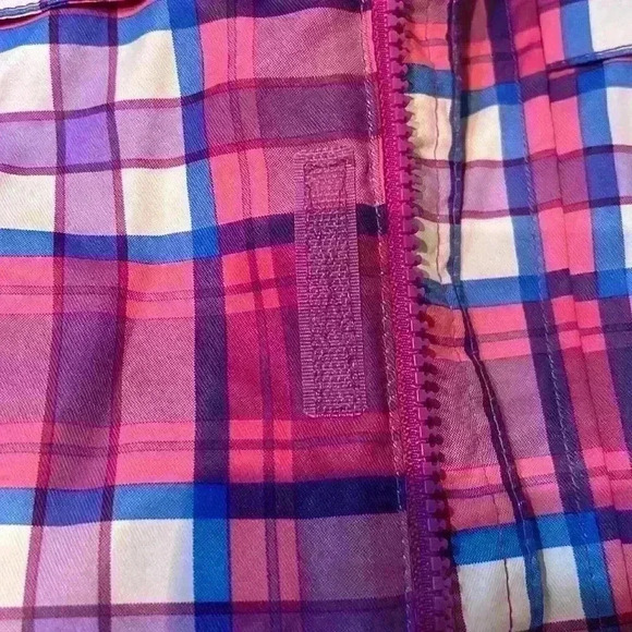 Kids jacket girls jacket by Cat and Jack Pink stand alone vest inside - Picture 5 of 5